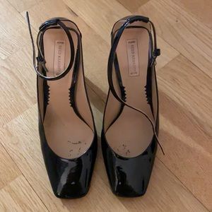 Reed Krakoff black Mary Jane heels
